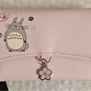 Studio Ghibli My Neighbor Totoro Pink Cherry Blossom wallet Box Lunch Exclusive